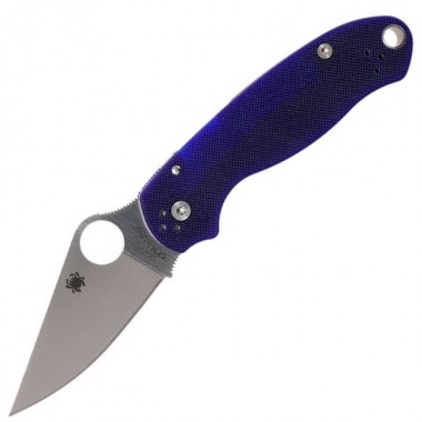 Нож складной SPYDERCO Para 3 CPM S110V G-10 Dark Blue