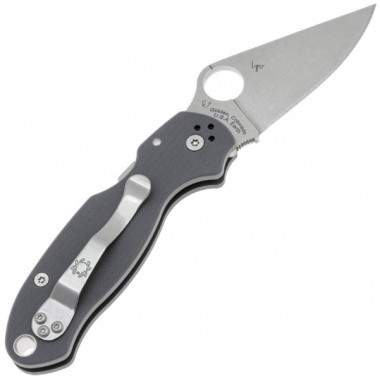 Нож складной SPYDERCO Para 3 Maxamet G10 Grey