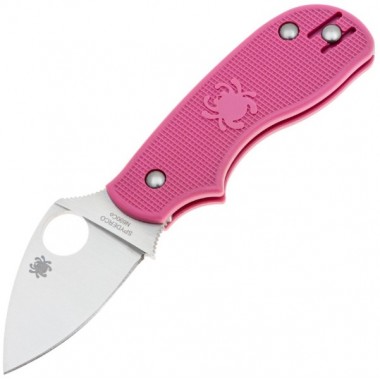 Нож складной SPYDERCO Squeak Pink