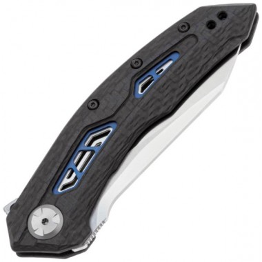 Нож складной ZERO TOLERANCE 0762, Carbon Black, CPM 20CV клинок P 8,6 см