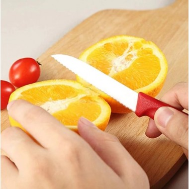 Набор ножей кухонных Victorinox Swiss Classic Paring (6.7111.3) 3шт, красный