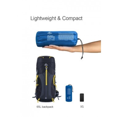 Коврик надувной NATUREHIKE FC10, 1 местный 195х59х6.5см, голубой