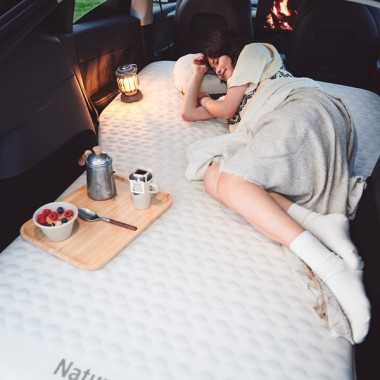 Коврик самонадувной NATUREHIKE Yugu, автомобильный 197х134х6.5см, серый