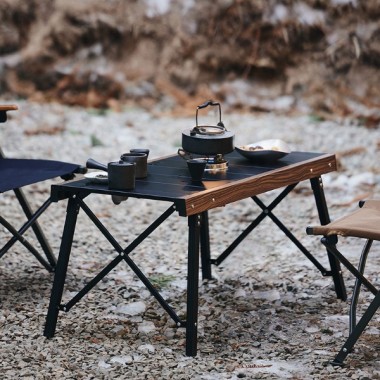 Стол складной NATUREHIKE IGT Fangzhe L02, 3,65 кг, черный