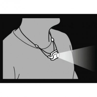 Фонарь налобный Petzl Bindi 200лм, черный