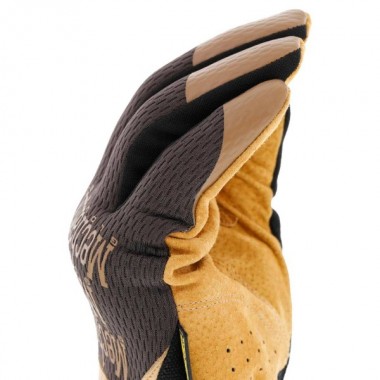 Перчатки Mechanix Work Leather FastFit Brown