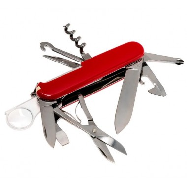 Нож перочинный Victorinox Explorer (1.6703) 91 мм, 16 функций, красный 
