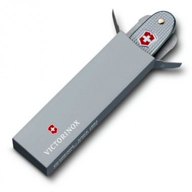 Нож перочинный Victorinox Pioneer Alox (0.8201.26) 93мм, 8 функций серебристый карт.коробка