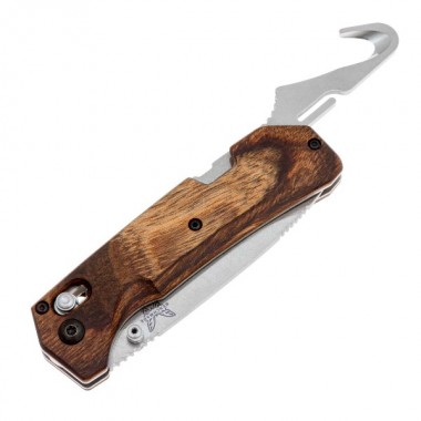 Нож складной BENCHMADE Grizzly Creek, Wood, S30V клинок P 8,9 см