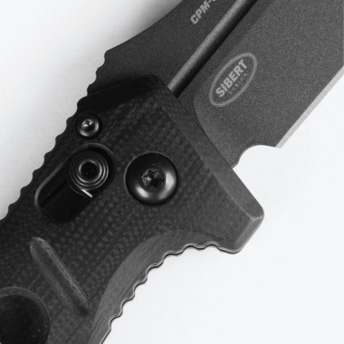 Нож складной BENCHMADE Mini Auto Adamas, G-10 Black, Cru-Wear клинок черн. P 8,3 см