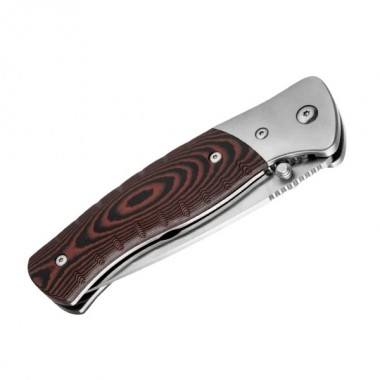 Нож складной BUCK 836 Selkirk, Micarta Brown/Black, 420HC клинок P 9,9 см