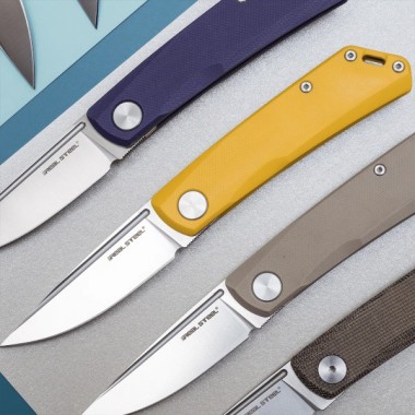 Нож складной Real Steel Luna Lite Green/Blackwash 