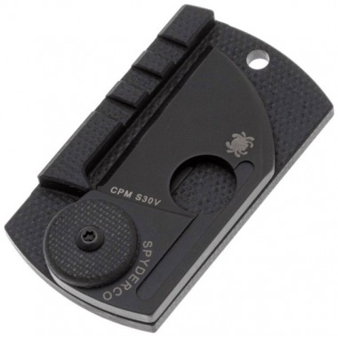 Нож складной SPYDERCO Dog Tag Folder Carbon