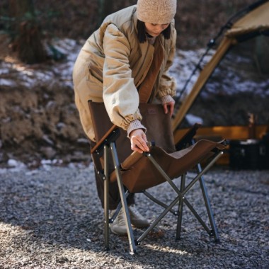 Кресло раскладное NATUREHIKE Nightfall L04, 2,4кг, коричневое