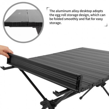 Стол складной NATUREHIKE FT11, 2,7 кг, алюминиевый