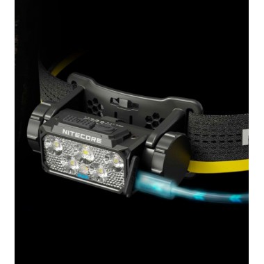 Фонарь NITECORE HC60 UHE (6xNiteLab UHE, 1600 люмен, 157 метров, 200 часов, 18650)