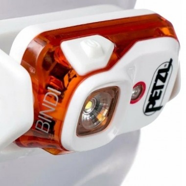 Фонарь налобный Petzl Bindi 200лм, оранжевый