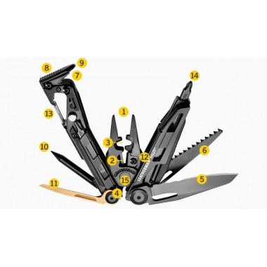 Мультитул LEATHERMAN Mut EOD, 16 инстр, 12,7см, чехол Molle