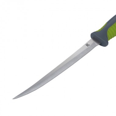 Нож HL Fillet Green+Grey, клинок 20,2 см
