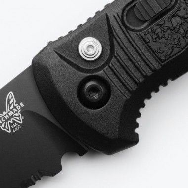 Нож складной BENCHMADE Casbah, Grivory Black, S30V клинок черн. PS 8,6 см