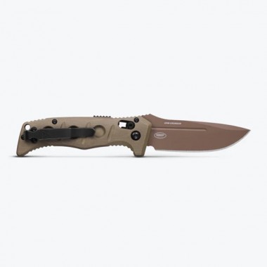 Нож складной BENCHMADE Mini Auto Adamas, G-10 OD Green, Cru-Wear клинок P 8,3 см
