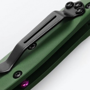 Нож складной BENCHMADE Osborne, Aluminum Green, S30V клинок P 8,6 см