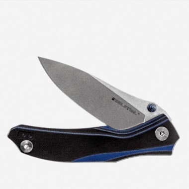 Нож складной Real Steel E802 Horus Blackblue