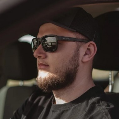 Очки защитные Wiley X WX Trek (Frame Matte Black, Lens Grey)