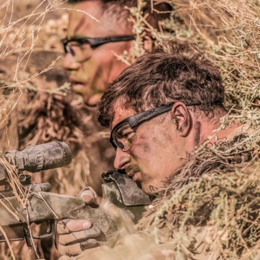 Очки защитные Wiley X WX Valor (Frame Matte Black, Lens Clear   Grey   Rust)