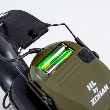 Активные наушники HL by ZOHAN EM025, NRR 23dB, Green