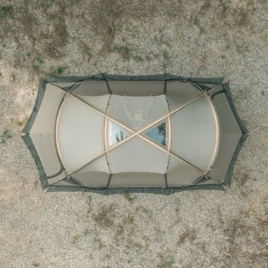 Палатка NATUREHIKE Shandi, 2 спальни+1 комната, серая