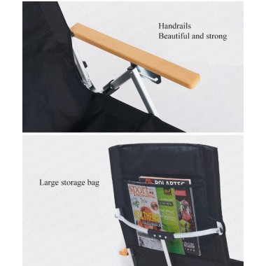 Стул складной NATUREHIKE Nightfall L06, 4,2 кг, регулировка наклона