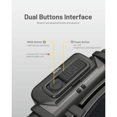 Фонарь NITECORE NU45 (8xNiteLabUHE, 1700люмен, 172метра, 86часов, 18650)