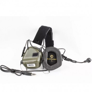 Активная гарнитура EARMOR M32-FG Mark 3, зеленая