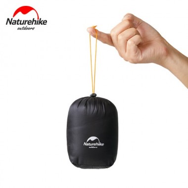 Тапочки теплые NATUREHIKE гусиный пух, черные