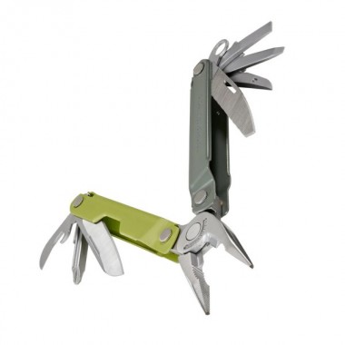 Мультитул LEATHERMAN Bond Mossy Slate 14 инстр., 10 см, чехол нейлон