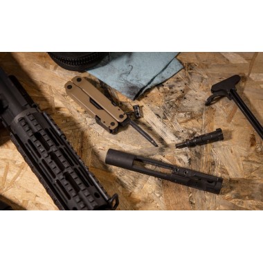 Мультитул LEATHERMAN Super Tool 300M Tan, 19 инстр, 11,5см, чехол нейлон