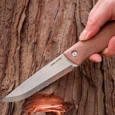 Нож Real Steel Pathfinder Fixed Brown Micarta