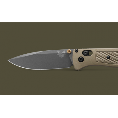 Нож складной BENCHMADE Bugout, Grivory Ranger Green, S30V клинок черн. P 8,2 см