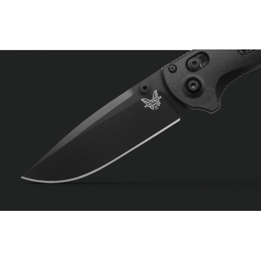 Нож складной BENCHMADE Redoubt, Grivory Black, D2 клинок черн. P 9 см