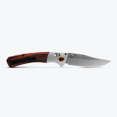 Нож складной BENCHMADE Crooked River, Wood, S30V клинок P 10,2 см
