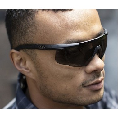 Очки защитные Wiley X Saber Advanced (Frame: Matte Black, Lens: Grey+Rust+Vermillion)