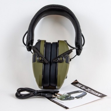 Активные наушники HL by ZOHAN EM025, NRR 23dB, Green