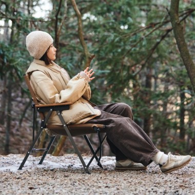 Кресло раскладное NATUREHIKE Nightfall L04, 2,4кг, коричневое